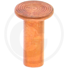 Vpe100 Kupferniete Din 7338 B 4X10 Granit 4877338B 04X10